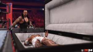 Casket Match Undertaker vs. Shawn Michaels